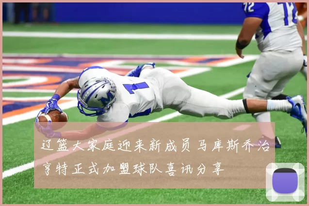 辽篮大家庭迎来新成员马库斯乔治亨特正式加盟球队喜讯分享